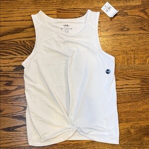 Abercrombie Kids White Twist Tank Top